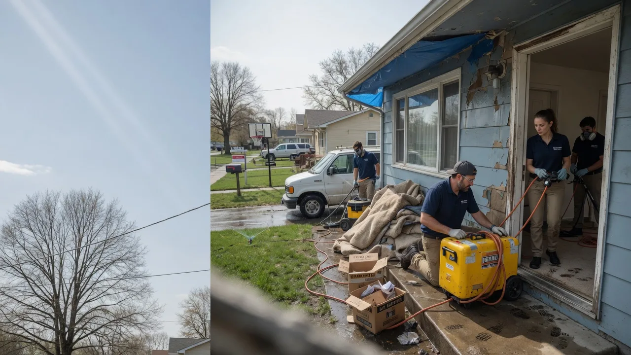Basement Flood Cleanup in Rosebud, SD near me